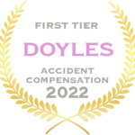 doyles-guide-award-accident-compensation-first-tier-2022-tac-lawyer-melbourne-victoria-light-text