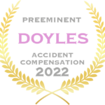 doyles-guide-award-accident-compensation-preeminent-2022-tac-lawyer-melbourne-victoria-light-text