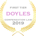 doyles-guide-award-compensation-law-first-tier-2019-tac-lawyer-melbourne-victoria-light-text